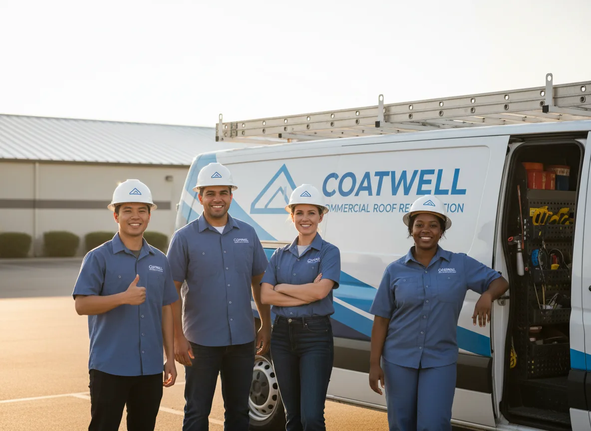 Commercial roof coating company in Stella, MO